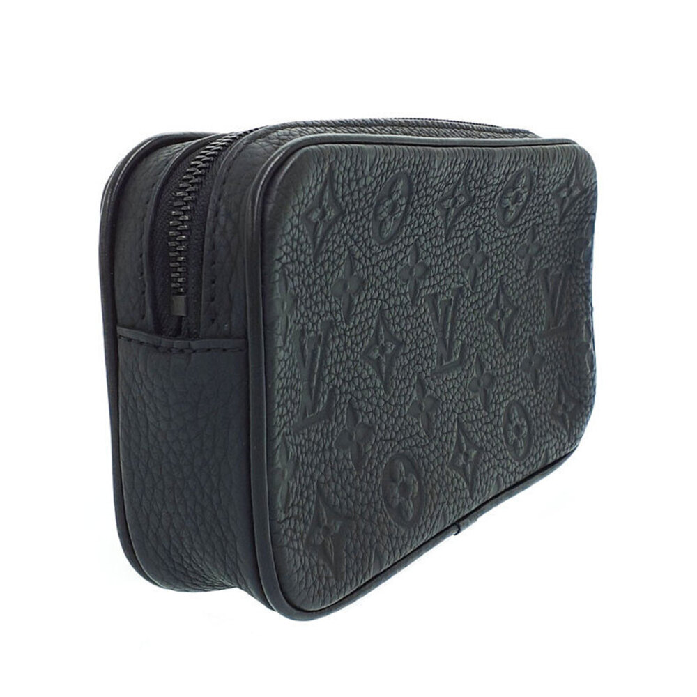 Louis Vuitton Taurillon Monogram Pochette Volga Clutch Bag - Picture 2 of 9